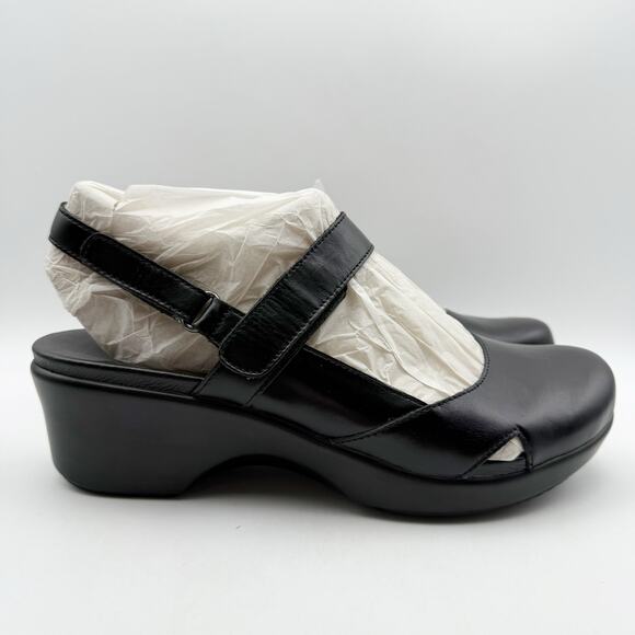 Alegria Womens Opheliah Clogs EU 42 US 11.5-12 Black Leather NIB - Picture 2 of 11